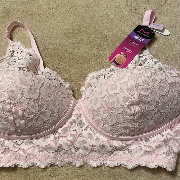 Maidenform Lace Bra, 38D - Picture 1 of 7